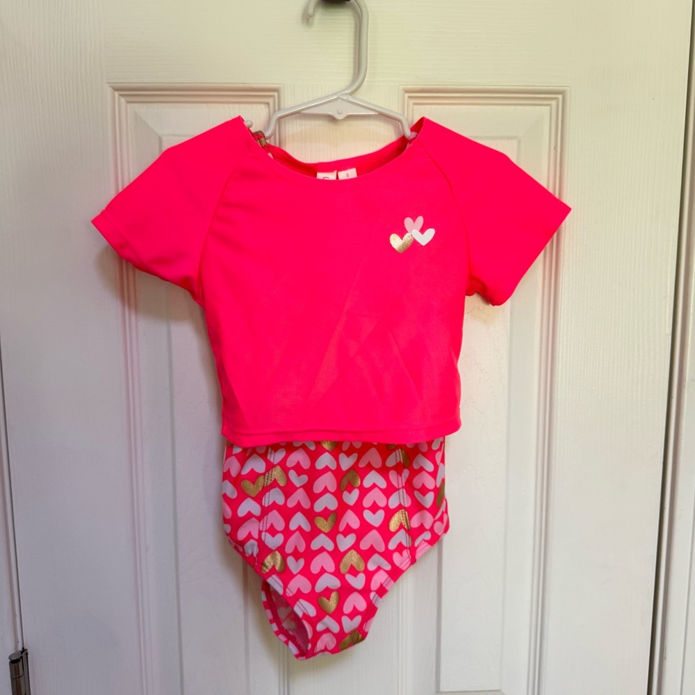 Size 5 girls swimsuit